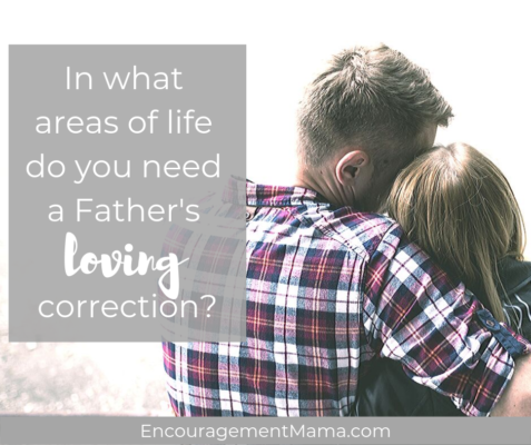 In what areas of life do you need a father's loving correction?